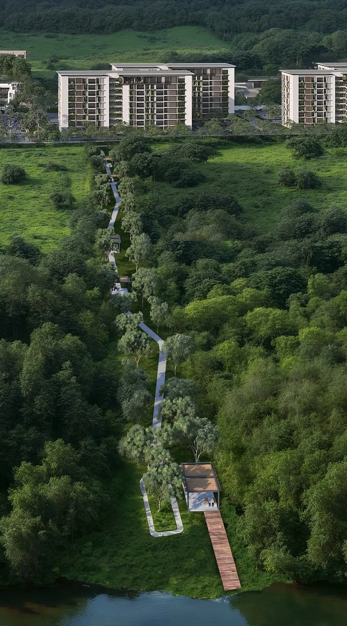 Foto del sendero exclusivo de Bosko