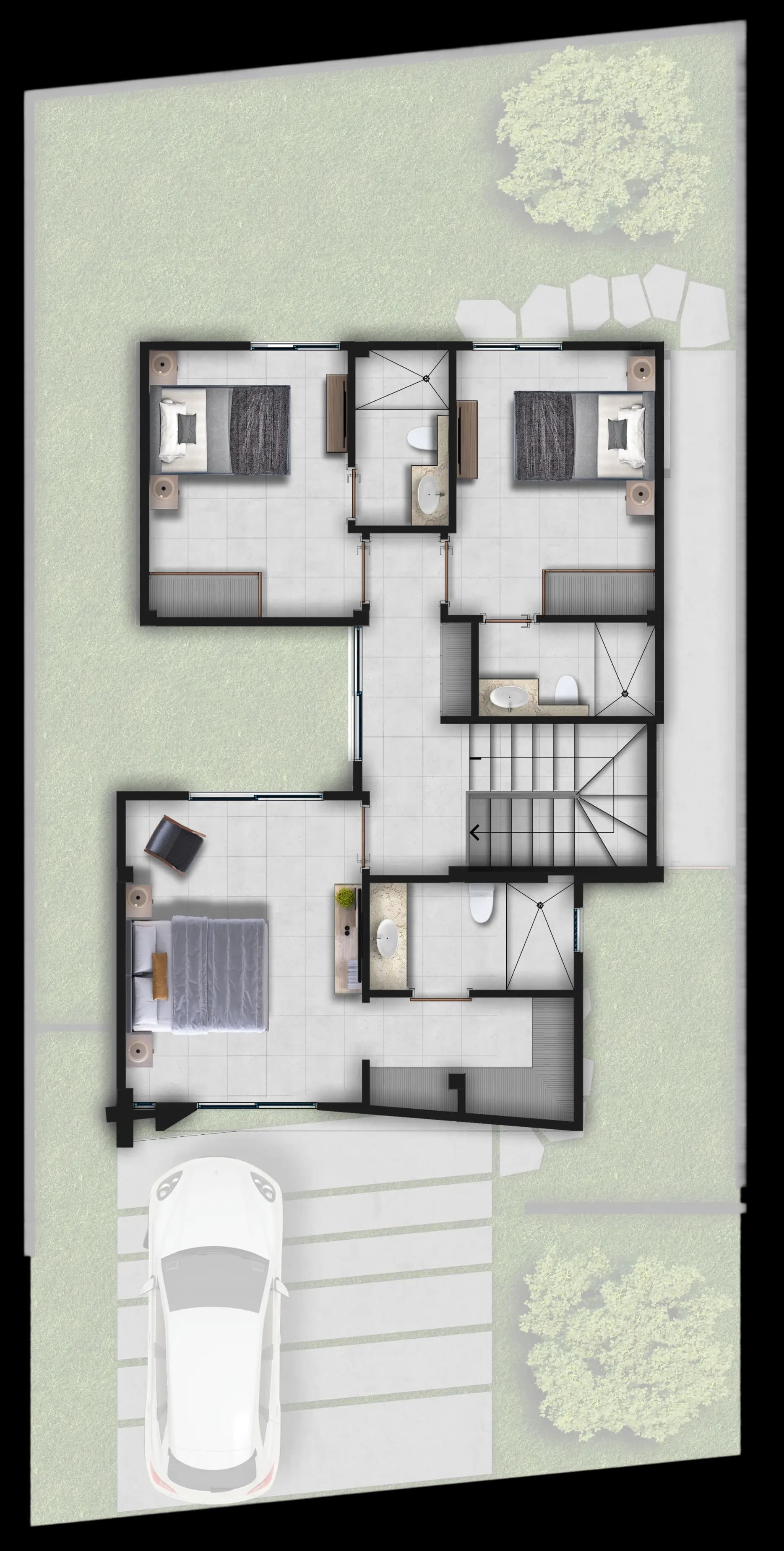 Plano de la Villa Modelo 1