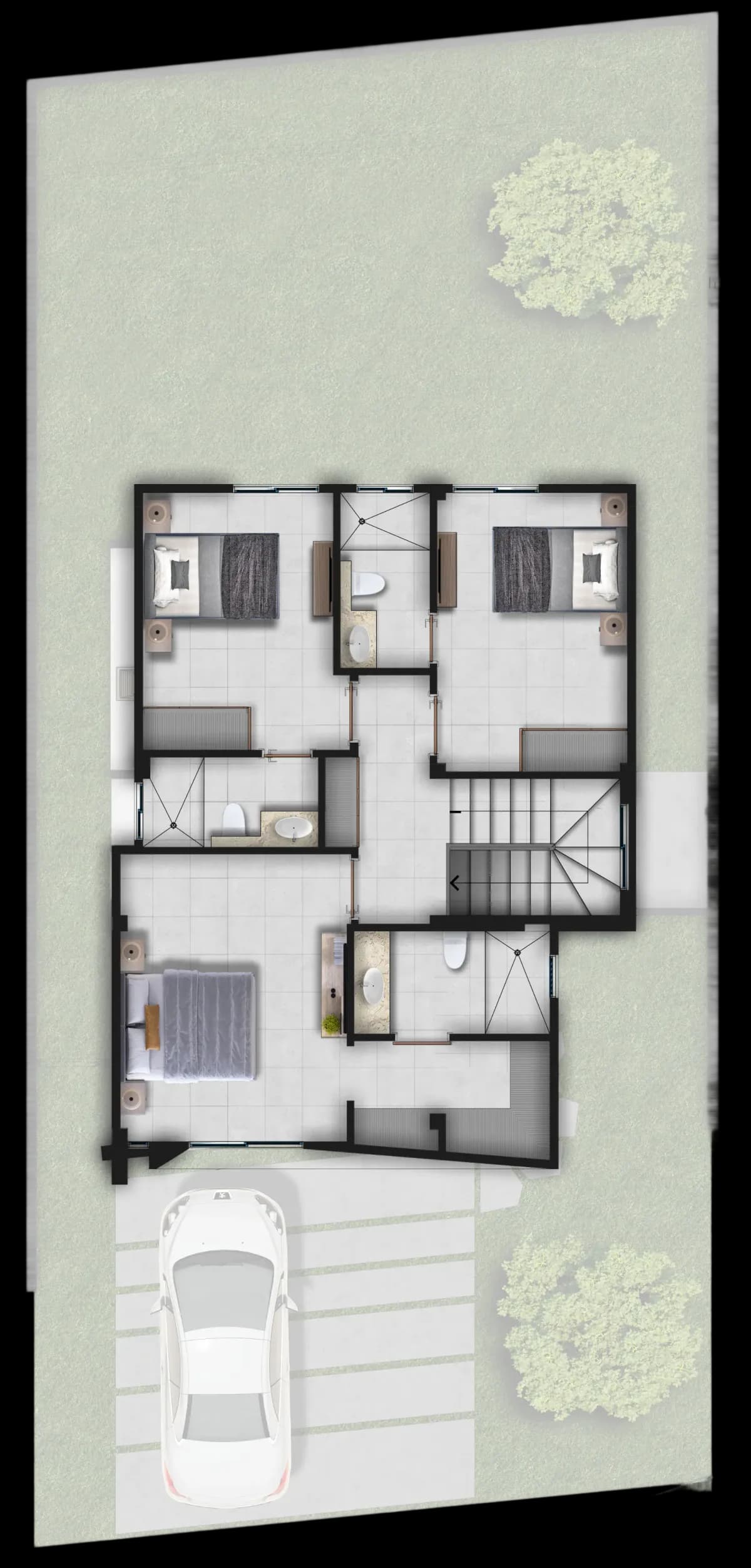 Plano del departamento Villa Modelo 2