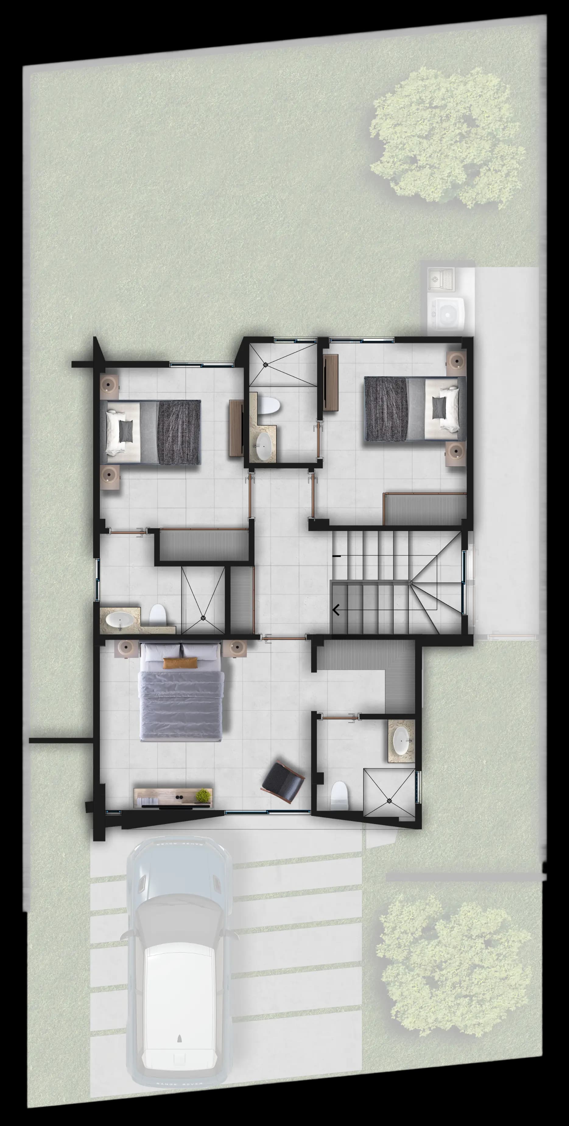 Plano del departamento Villa Modelo 3