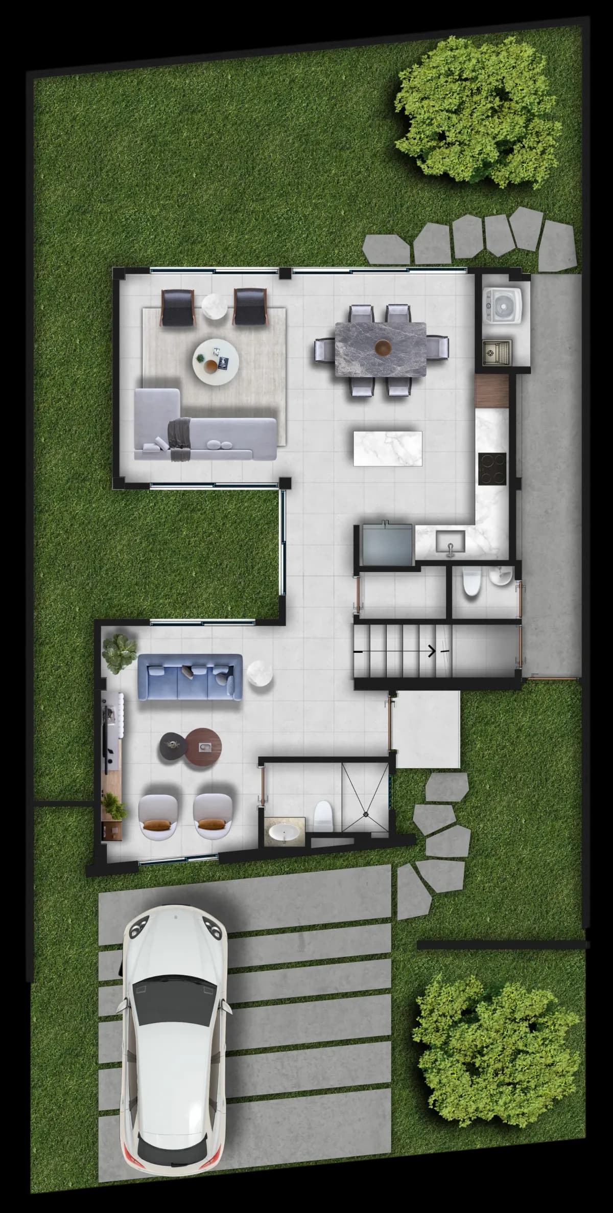 Plano de la Villa Modelo 1