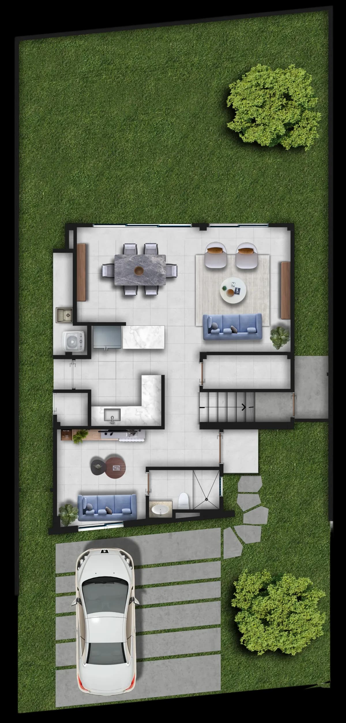 Plano de la Villa Modelo 2