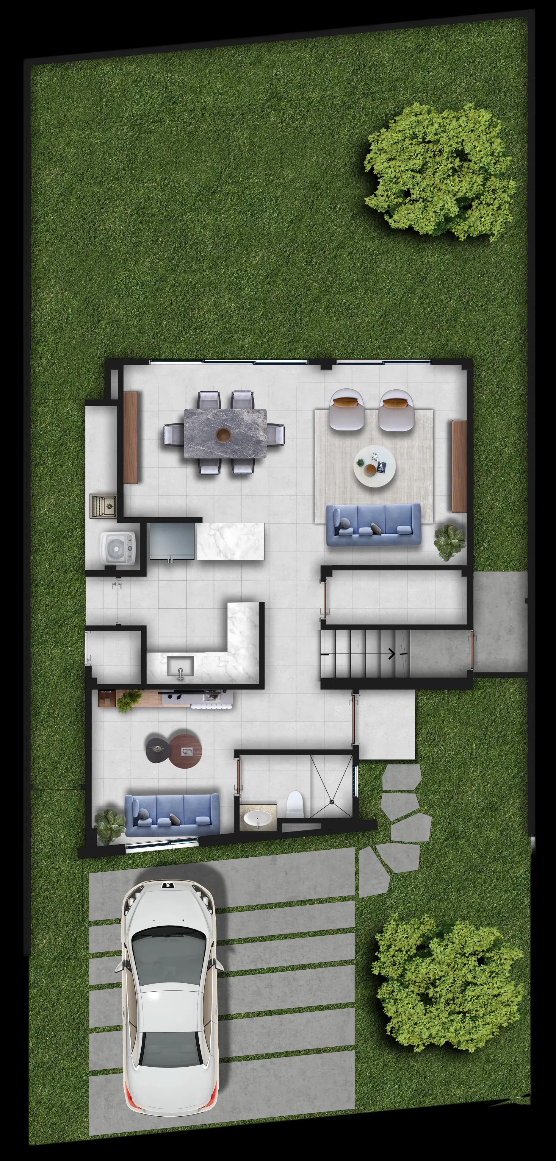 Plano de la Villa Modelo 2