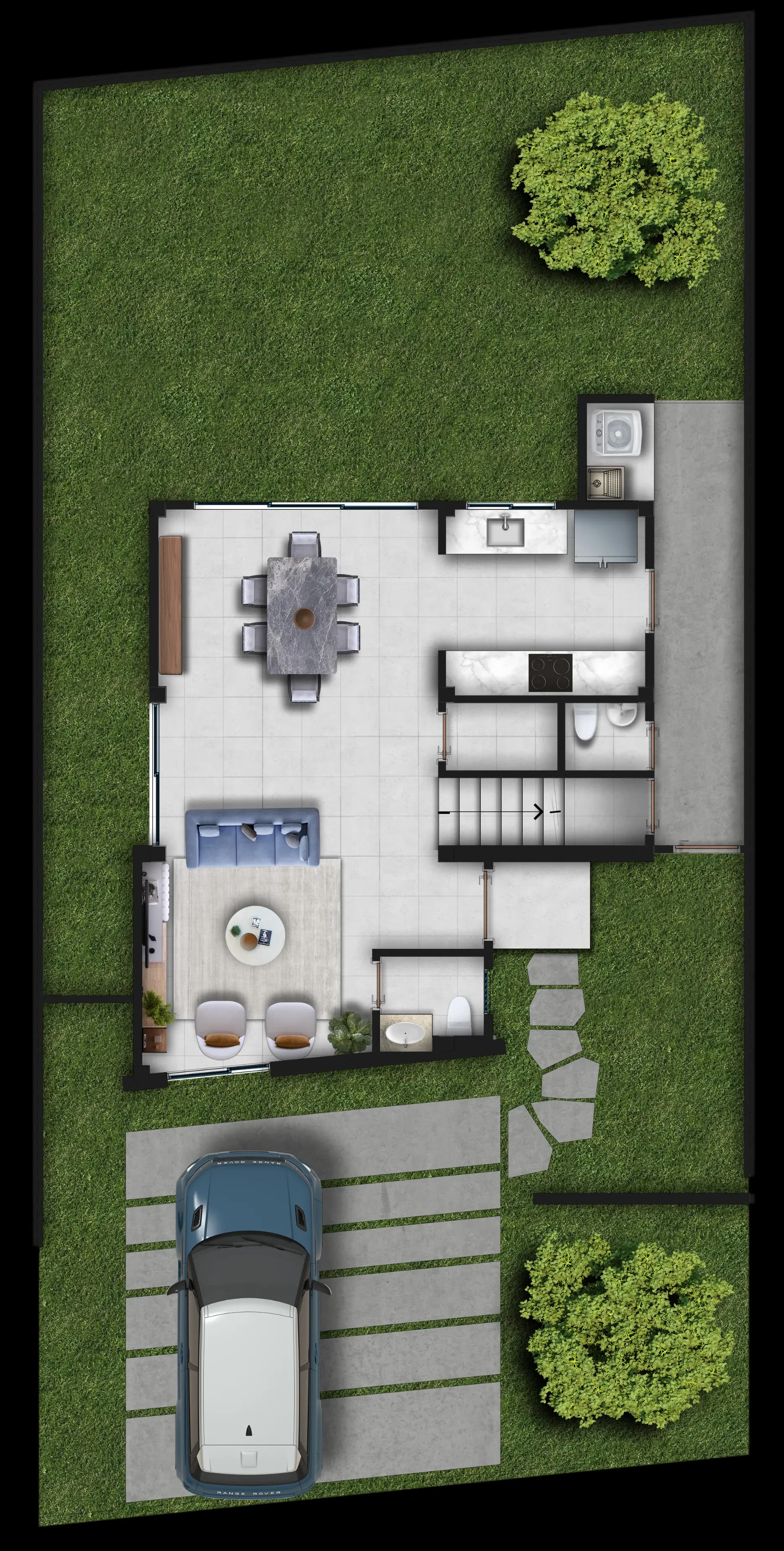 Plano del departamento Villa Modelo 3