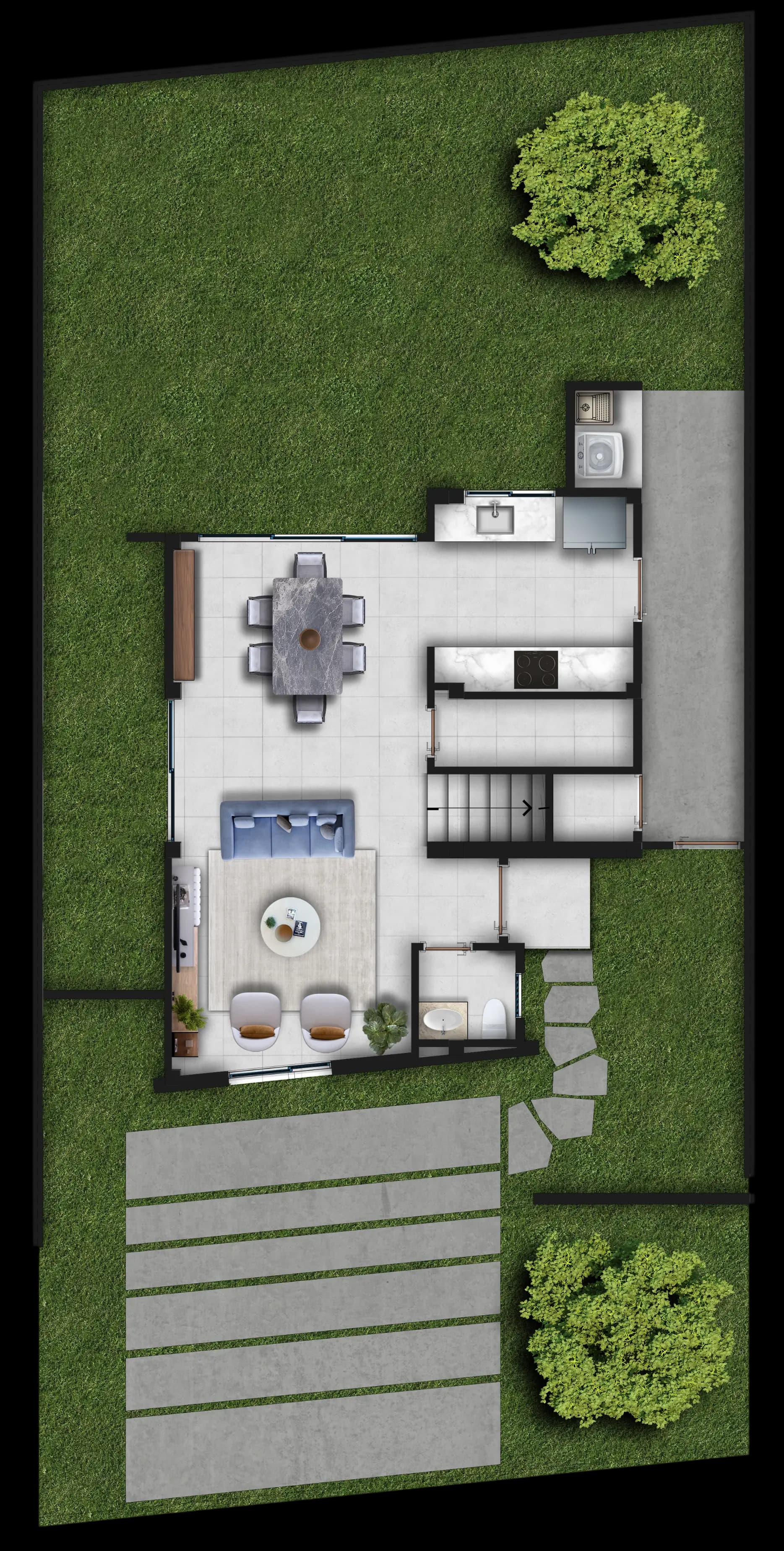 Plano de la Villa Modelo 5
